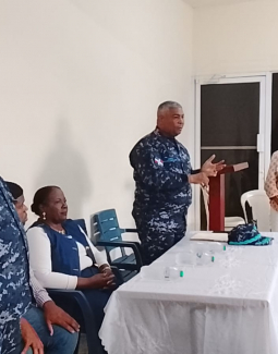 General Escalante exhorta a comunitarios de Hato Damas a denunciar hechos delictivos para fortalecer la seguridad